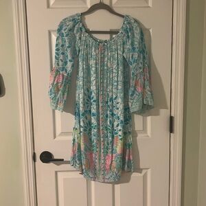 Off the shoulder Lilly Pulitzer dress
